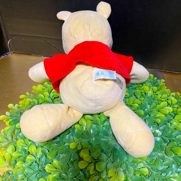 DISNEY BABIES WINNIE THE POOH PASTEL PLUSH RATTLES & EARS CRINKLE 12” - Picture 10 of 13